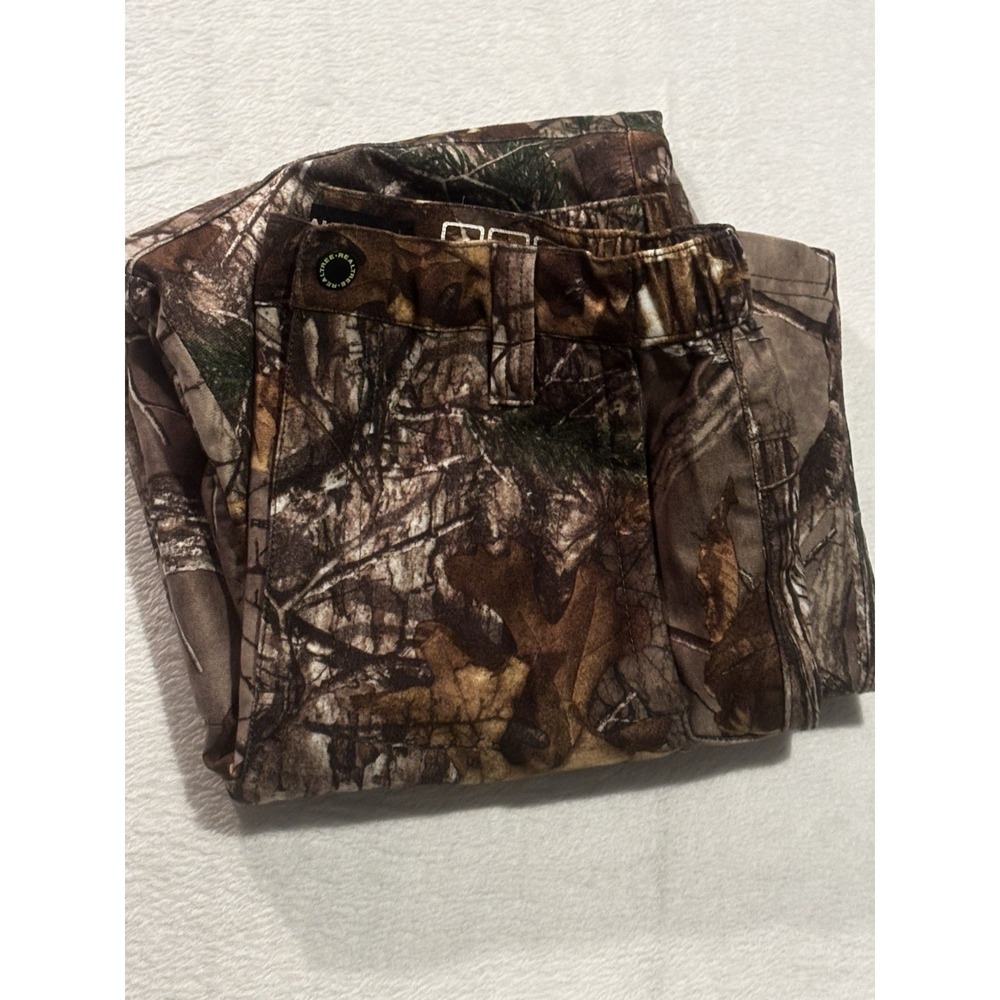 Realtree Camo‎ Pants Youth 14-16 XL Hunting Fishing Outdoor Pockets *Ripped